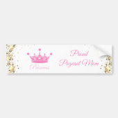 Pageant Princess Bumpersticker (Voorkant)