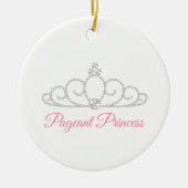Pageant Princess Keramisch Ornament (Voorkant)
