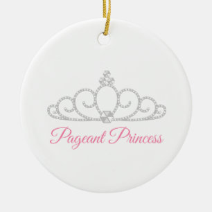 Pageant Princess Keramisch Ornament