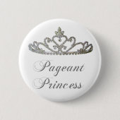 Pageant Princess Ronde Button 5,7 Cm (Voorkant)