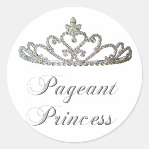 Pageant Princess Ronde Sticker
