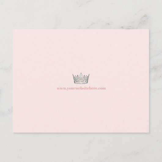 Pageant Promo Autograph Kaart | QR-code (Achterkant)