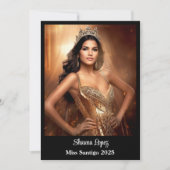 Pageant Queen Aankondiging (Voorkant)