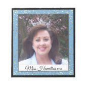 Pageant Queen Autograaf Pad Stardust Notitieblok (Voorkant)