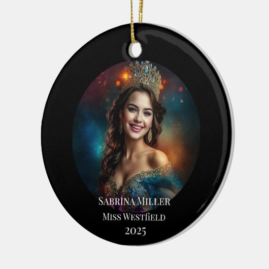 Pageant Queen Christmas Ornament (Links)