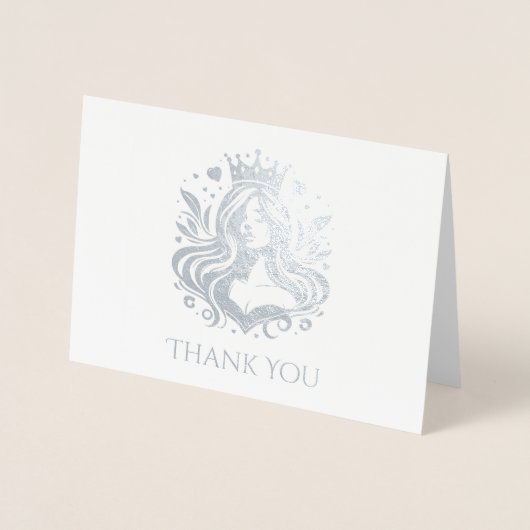 Pageant Queen Dank u kaart (Voorkant)