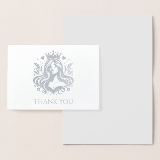 Pageant Queen Dank u kaart (Display)