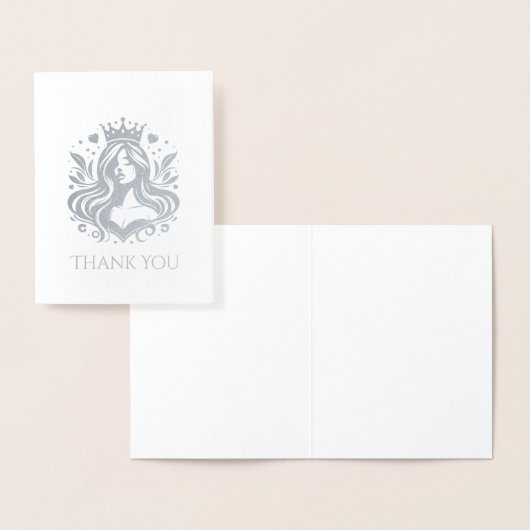 Pageant Queen Dank u kaart (Display)