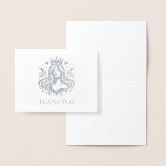Pageant Queen Dank u kaart (Display)