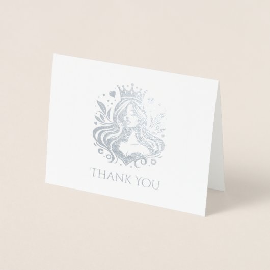 Pageant Queen Dank u kaart (Voorkant)