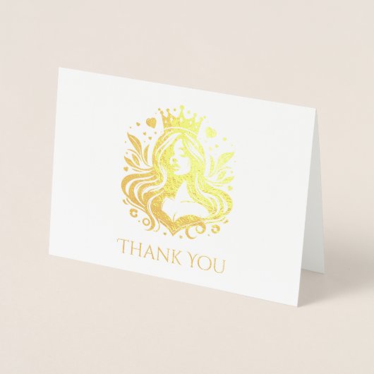 Pageant Queen Dank u kaart (Voorkant)
