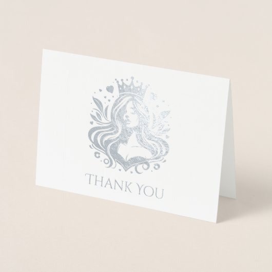 Pageant Queen Dank u kaart (Voorkant)
