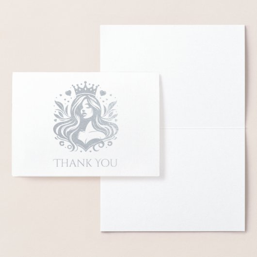 Pageant Queen Dank u kaart (Display)
