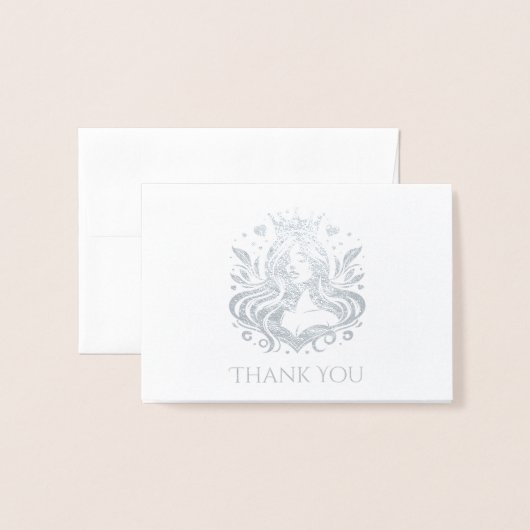 Pageant Queen Dank u kaart (Voorkant met envelop)