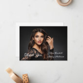 Pageant Queen Flat Hartelijk dank Notitiekaartje (Voorkant / Achterkant in situ)