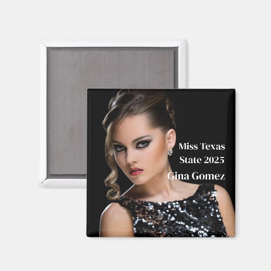 Pageant Queen Magneet (Voorkant / Achterkant)