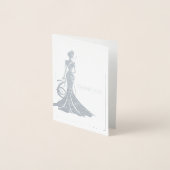 Pageant Queen Mini Folie Kaart (Voorkant)