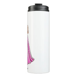 Pageant Queen Portrait Custom Thermal Tumbler Thermosbeker