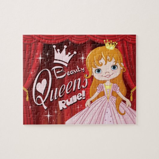 Pageant Queen puzzle Legpuzzel (Horizontaal)
