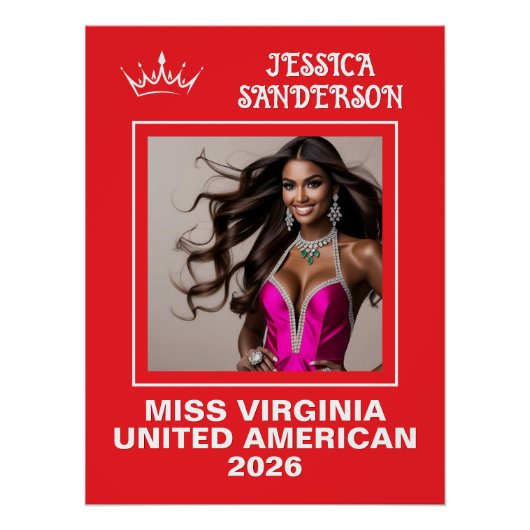 Pageant Send-Off Titleholder Door Poster (Voorkant)