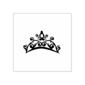 Pageant Tiara Stamp Rubberstempel (Afrduk)