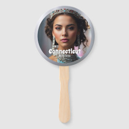 Pageant-ventilatorgolven | Silver Shine Set van 10 Handwaaier