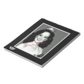 Pageante autograafbladen notitieblok (Linkerzijde)