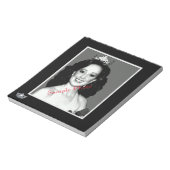 Pageante autograafbladen notitieblok (Linkerzijde)