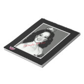 Pageante autograafbladen notitieblok (Linkerzijde)