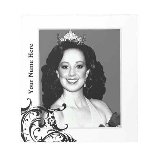 Pageante wijnstokken — Autogradpad Notitieblok (Voorkant)