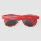 Pageante zonnebril (Achterkant)