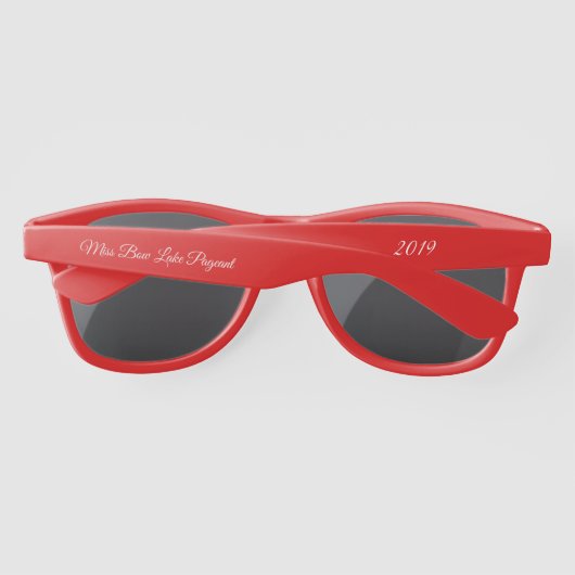 Pageante zonnebril (Achterkant)