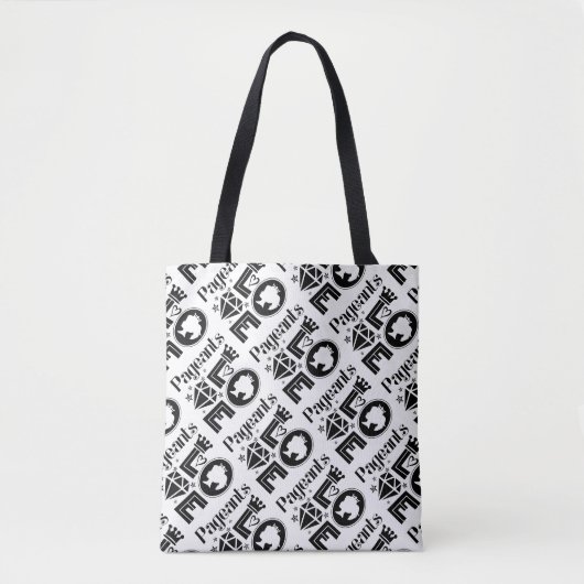 Pageants Love, Beauty Pageant Print Tote Bag (Voorkant)