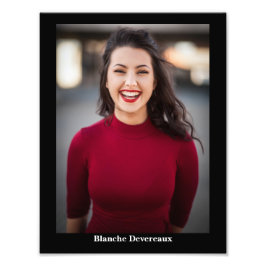 Pageants Modelleren 8.5x11 Fotogene Headshot Foto Afdruk