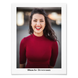 Pageants Modelleren 8.5x11 Fotogene Headshot Foto Afdruk