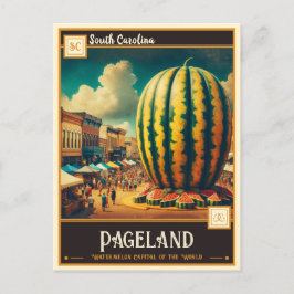 Pageland, South Carolina | Briefkaart