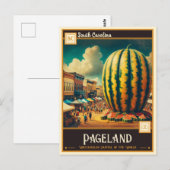 Pageland, South Carolina |  Briefkaart (Voorkant / Achterkant)