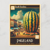 Pageland, South Carolina |  Briefkaart (Voorkant)