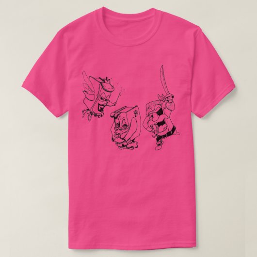 Pagemaster T-shirt (Design voorkant)
