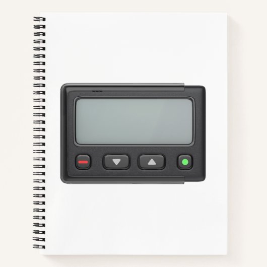Pager Notitieboek (Voorkant)