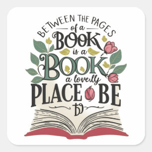 Pages Lover Sticker
