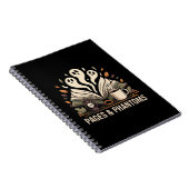 Pages & Phantoms Gezellig Leesjournaal Notitieboek (Rechterzijde)