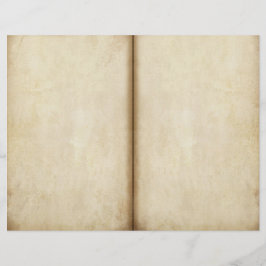 Pages van het oud Parchment Journal paper