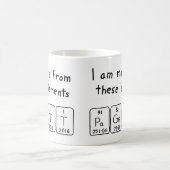 Pagett de periodieke mok van de lijstnaam (Center)