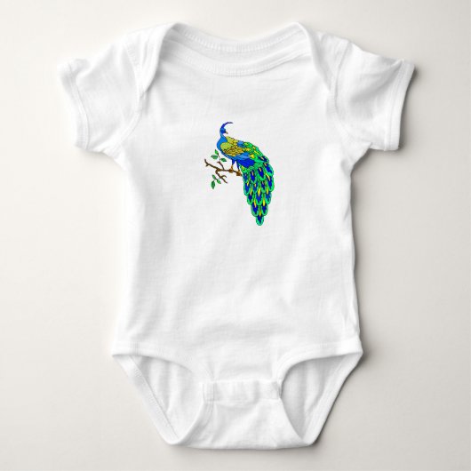 Pagiel Peacock Romper (Voorkant)