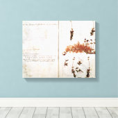 Pagina 15 van een Herbarium Canvas Afdruk (Insitu (Houten vloer))