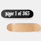 Pagina 1 van 365 persoonlijk skateboard (Horizontaal)