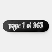 Pagina 1 van 365 persoonlijk skateboard (Horizontaal)