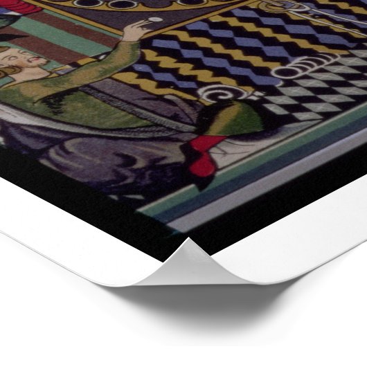 Pagina 90 van het Boek van Spelen dat voor Alfonso Poster (Hoek)