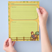 Pagina boerderij recipe flyer (Hand)